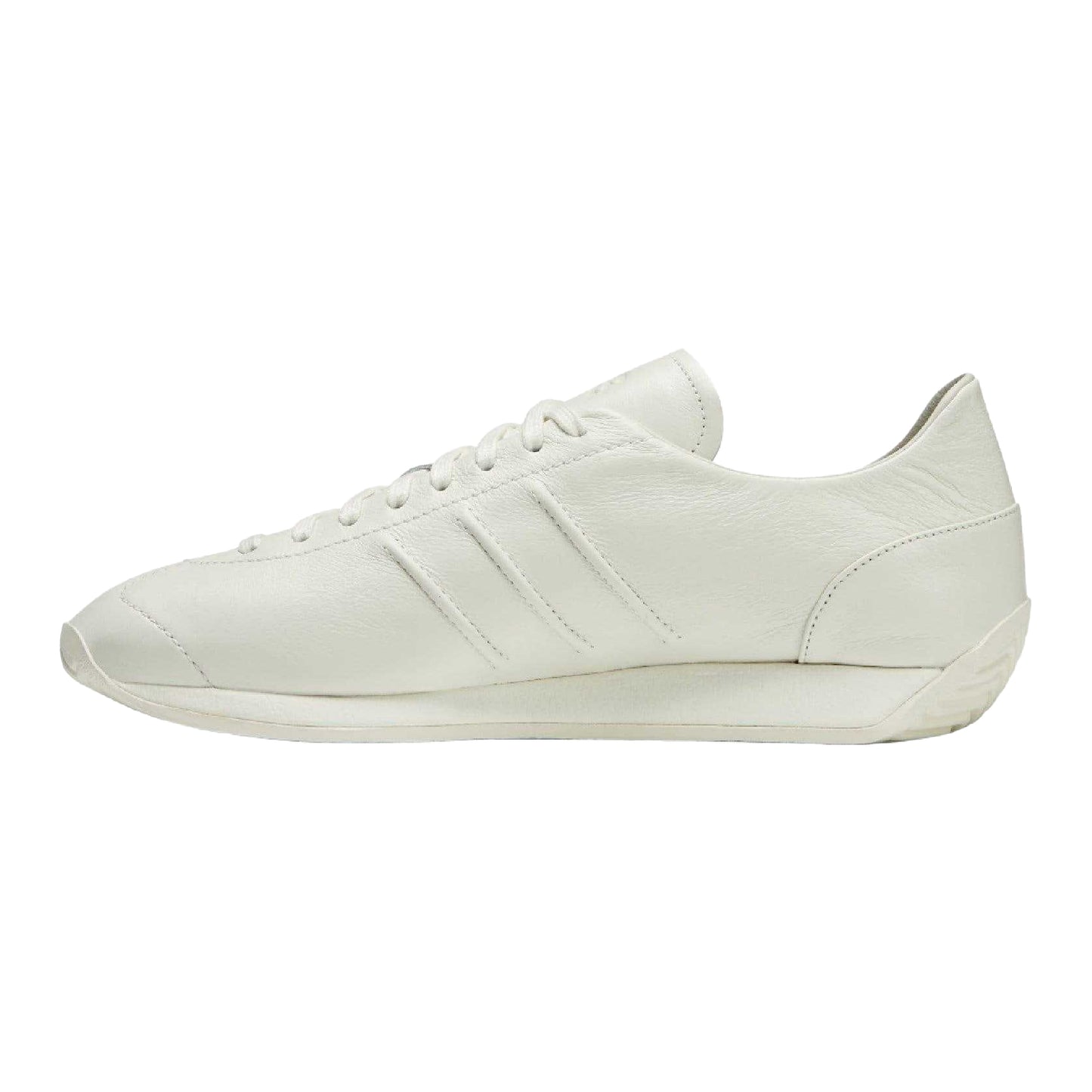 Off White - Back - Y-3 Mens Country Leather Trainers