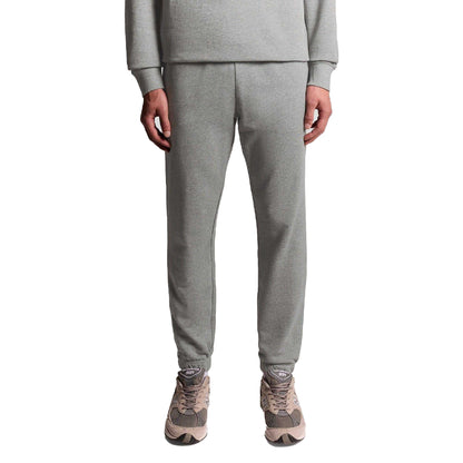 Grey - Front - Lyle & Scott Mens Slim Jogging Bottoms