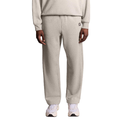 Beige - Front - Lyle & Scott Mens Straight Leg Jogging Bottoms