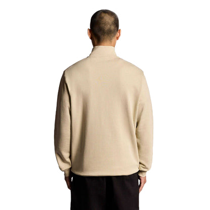 Brown - Back - Lyle & Scott Mens Loop Back Sweatshirt