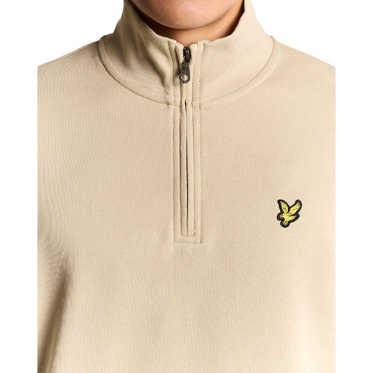 Brown - Side - Lyle & Scott Mens Loop Back Sweatshirt