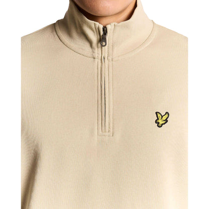 Brown - Side - Lyle & Scott Mens Loop Back Sweatshirt