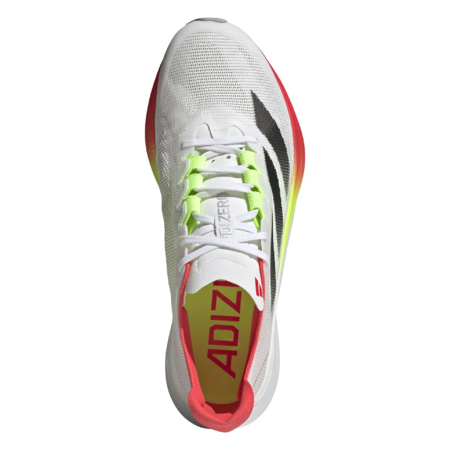 White - Pack Shot - Adidas Mens 12 Boston Running Trainers