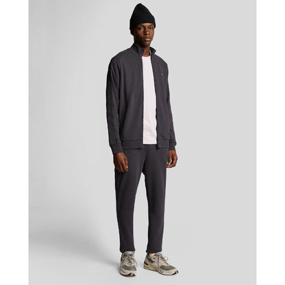 Grey - Pack Shot - Lyle & Scott Mens Taped Jacket
