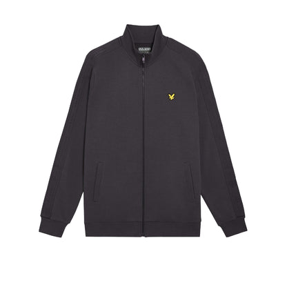 Grey - Front - Lyle & Scott Mens Taped Jacket