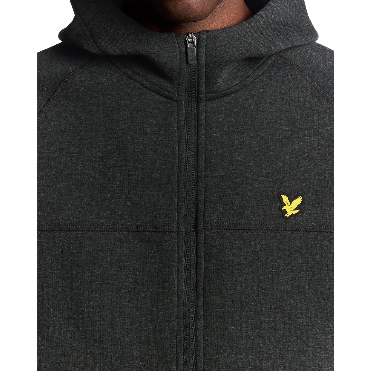 Black - Side - Lyle & Scott Mens Neoprene Jacket