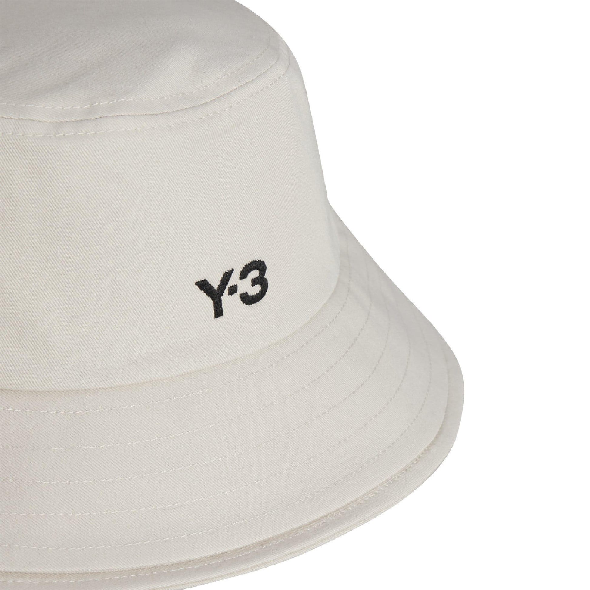 White - Lifestyle - Y-3 Mens Stripes Bucket Hat