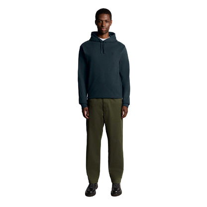 Black - Lifestyle - Lyle & Scott Mens Interlock Hoodie