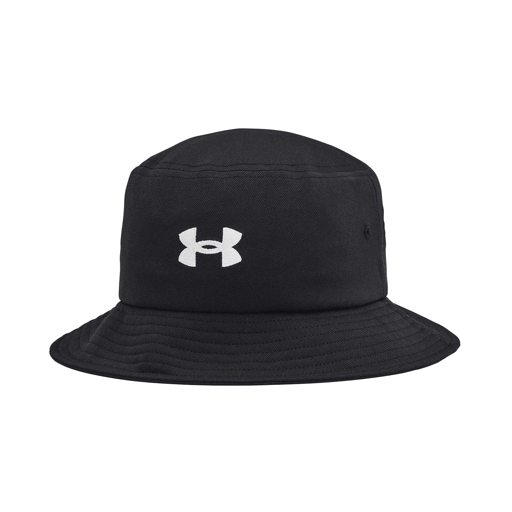 Black - Front - Under Armour Unisex Adult Blitzing Bucket Hat