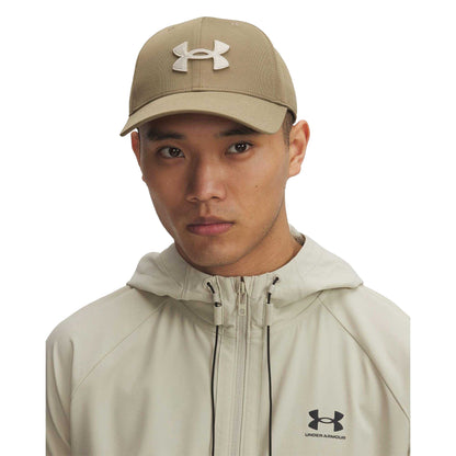Brown - Side - Under Armour Blitzing Adjustable Low Profile Baseball Cap