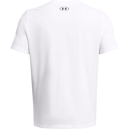 White-Black - Lifestyle - Under Armour Mens Foundation Updates Gl Short-Sleeved T-Shirt
