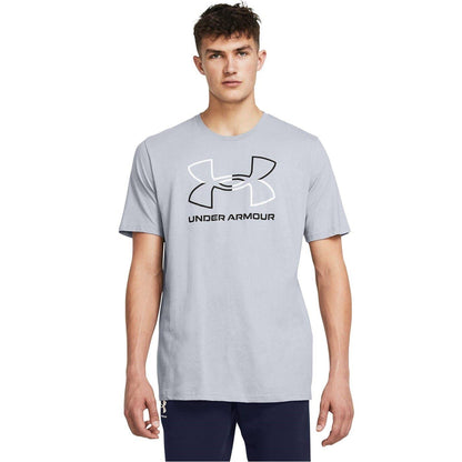 Charcoal-Black - Back - Under Armour Mens Foundation Updates Gl Short-Sleeved T-Shirt
