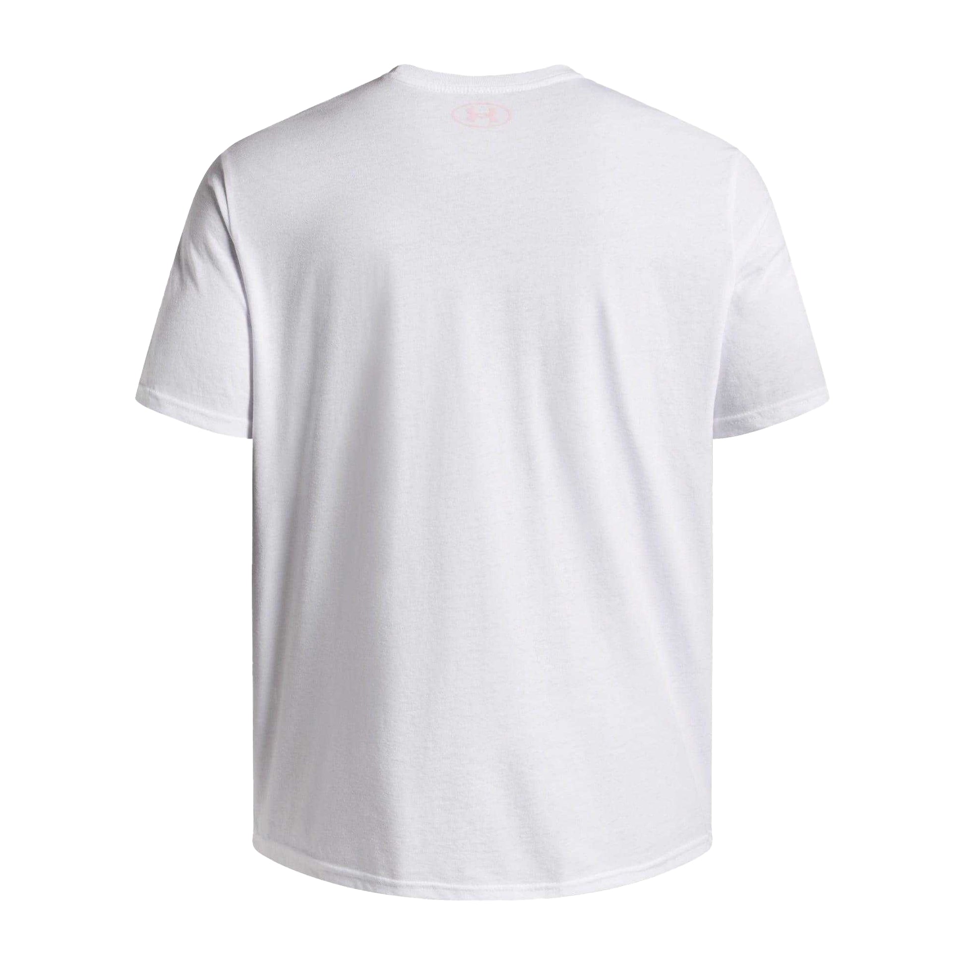 White - Back - Under Armour Mens Foundation Updates Gl Short-Sleeved T-Shirt