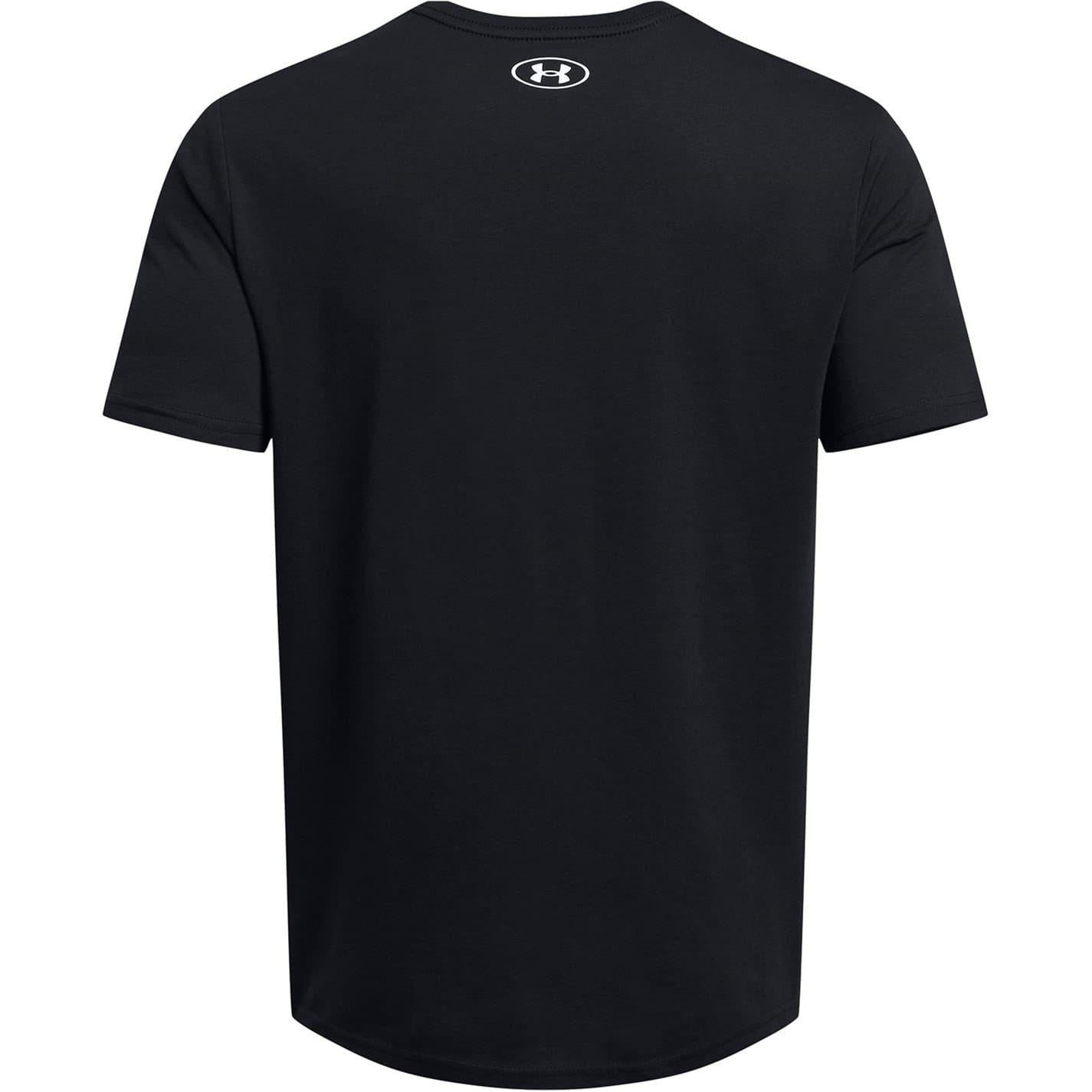 Black-White - Lifestyle - Under Armour Mens Foundation Updates Gl Short-Sleeved T-Shirt