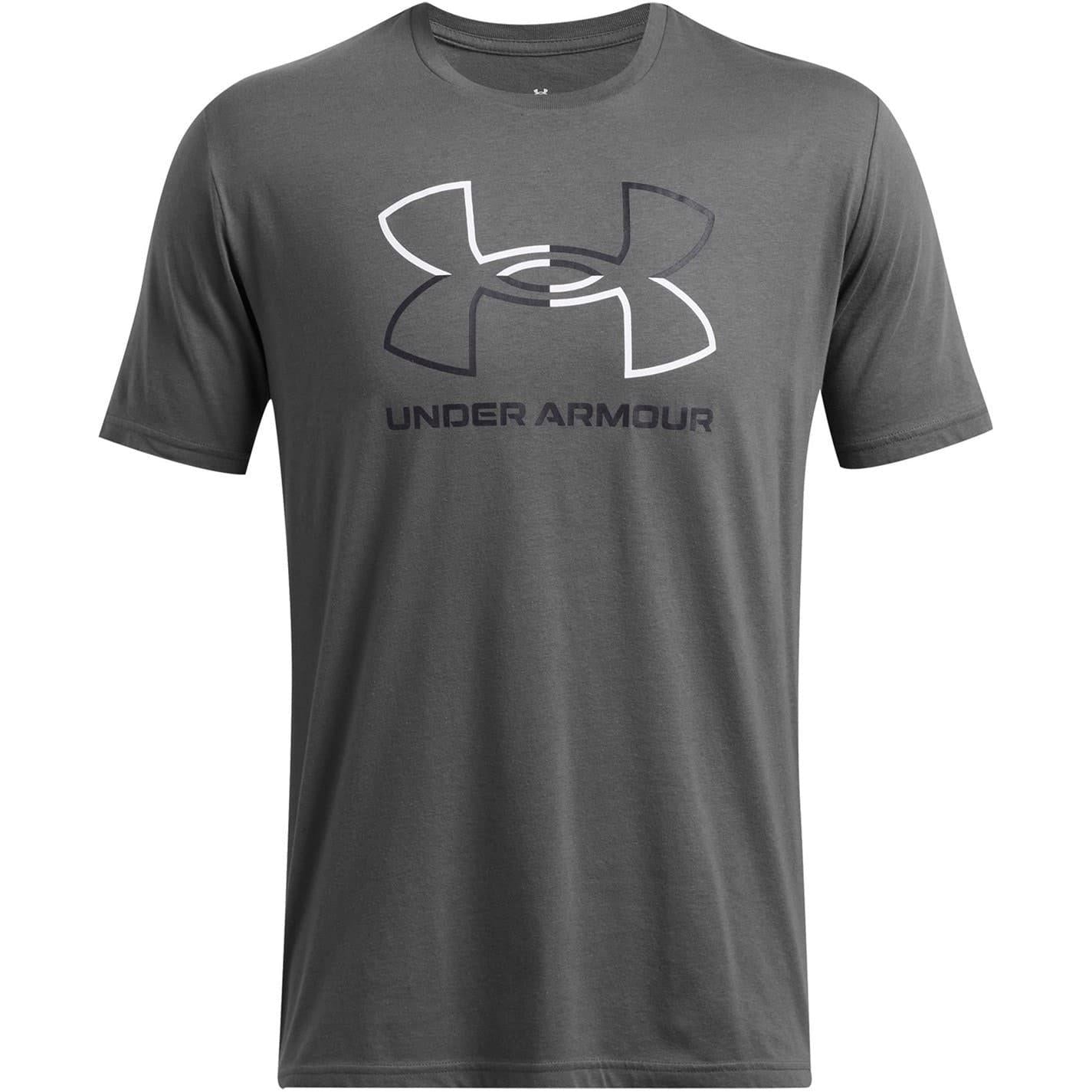 White Castlerock - Front - Under Armour Mens Foundation Updates Gl Short-Sleeved T-Shirt