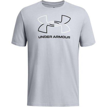 Charcoal-Black - Front - Under Armour Mens Foundation Updates Gl Short-Sleeved T-Shirt