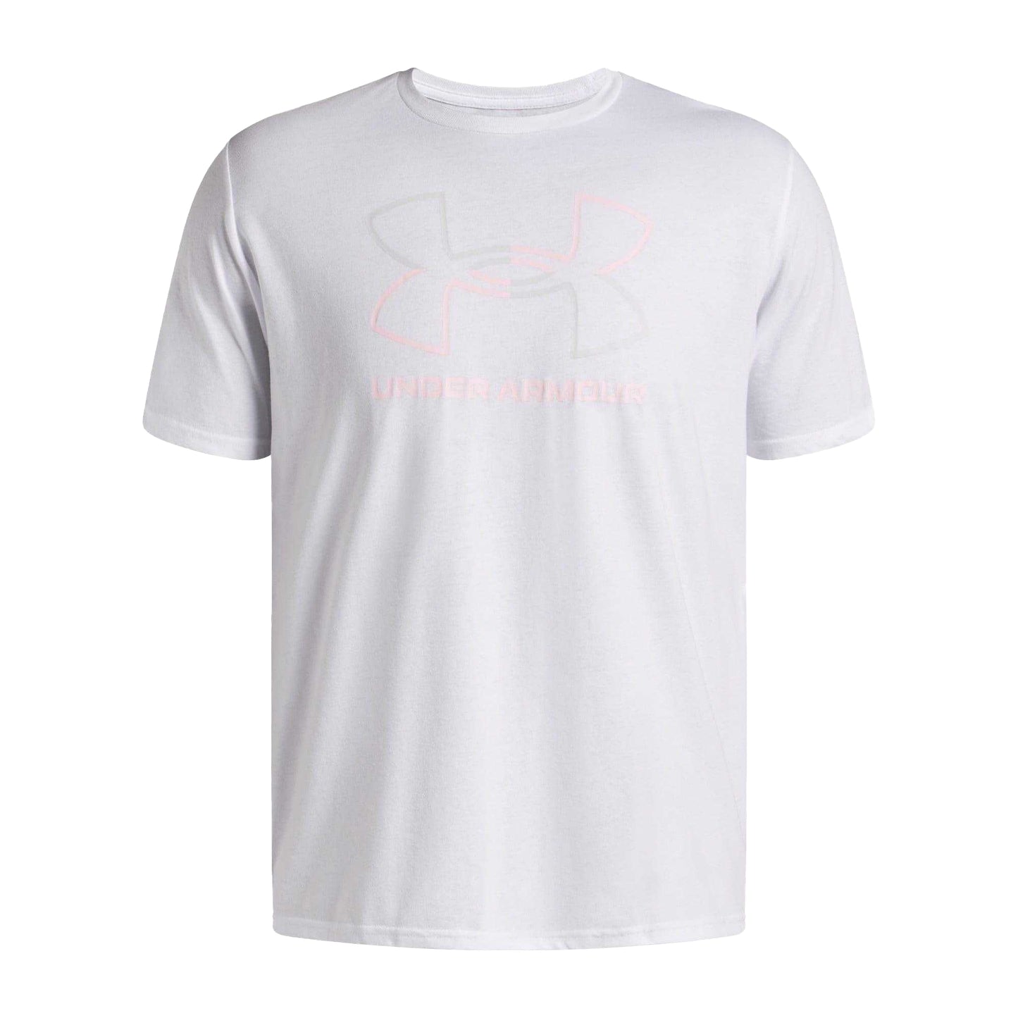 White - Front - Under Armour Mens Foundation Updates Gl Short-Sleeved T-Shirt