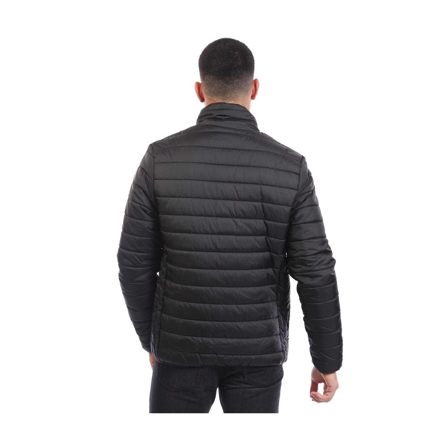 Black - Back - Ellesse Mens Purosangue Puffer Jacket