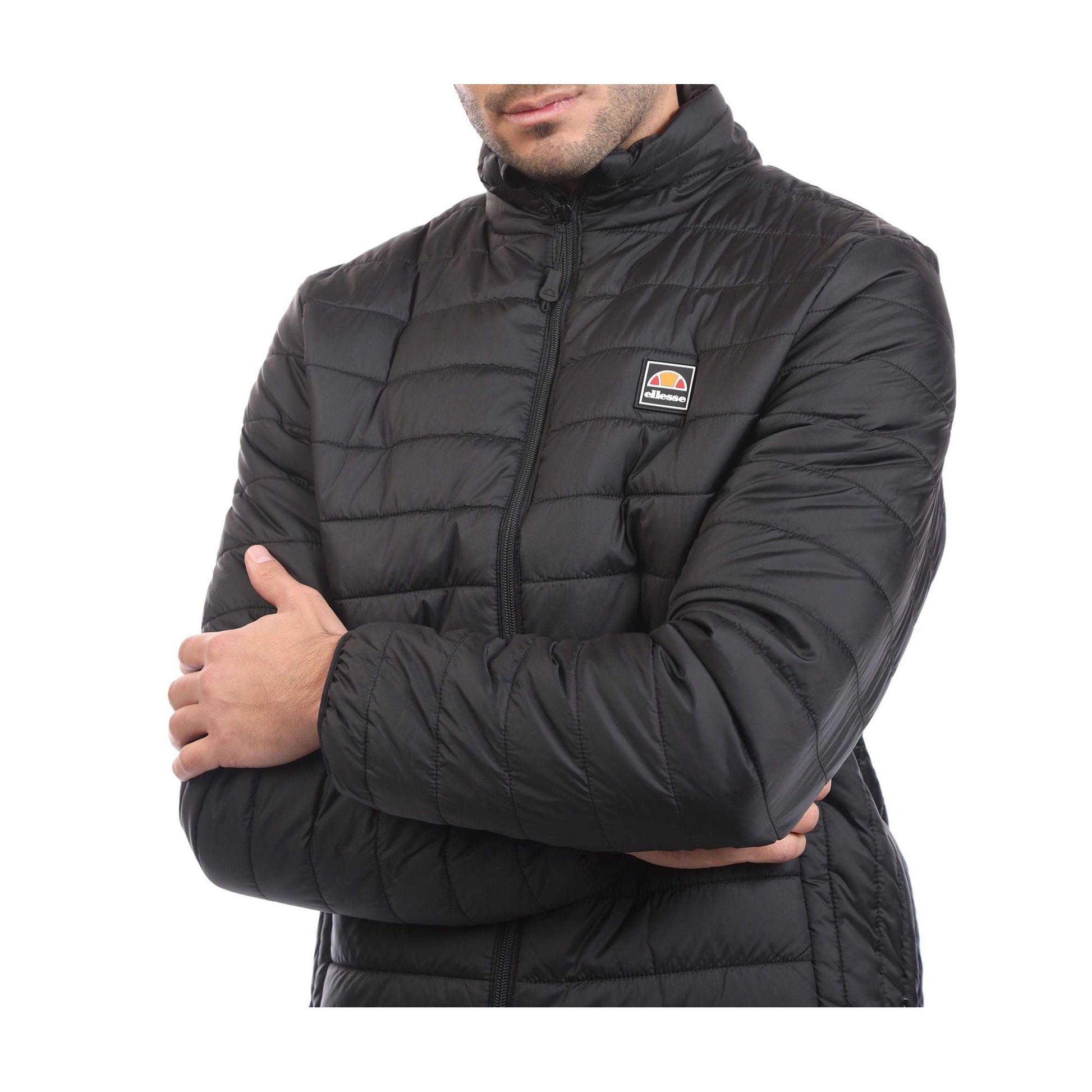 Black - Side - Ellesse Mens Purosangue Puffer Jacket