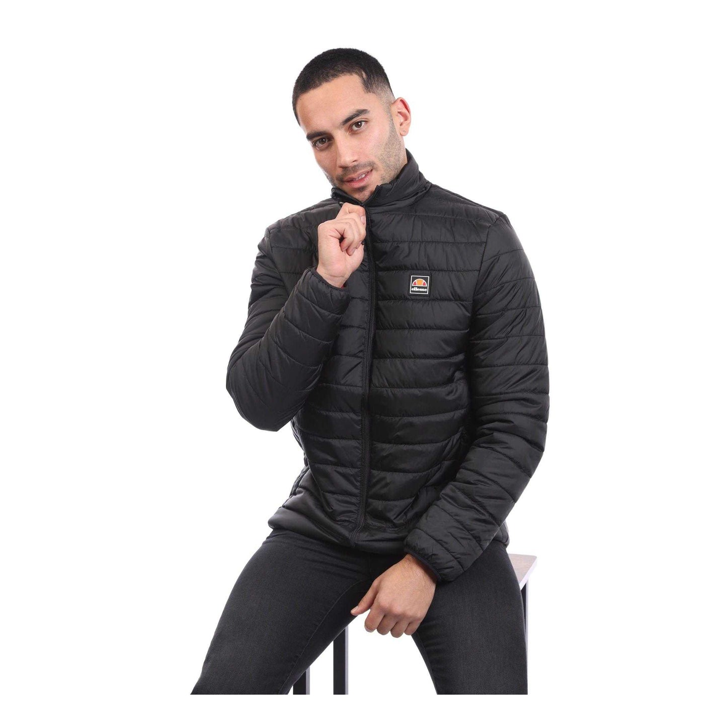 Black - Lifestyle - Ellesse Mens Purosangue Puffer Jacket