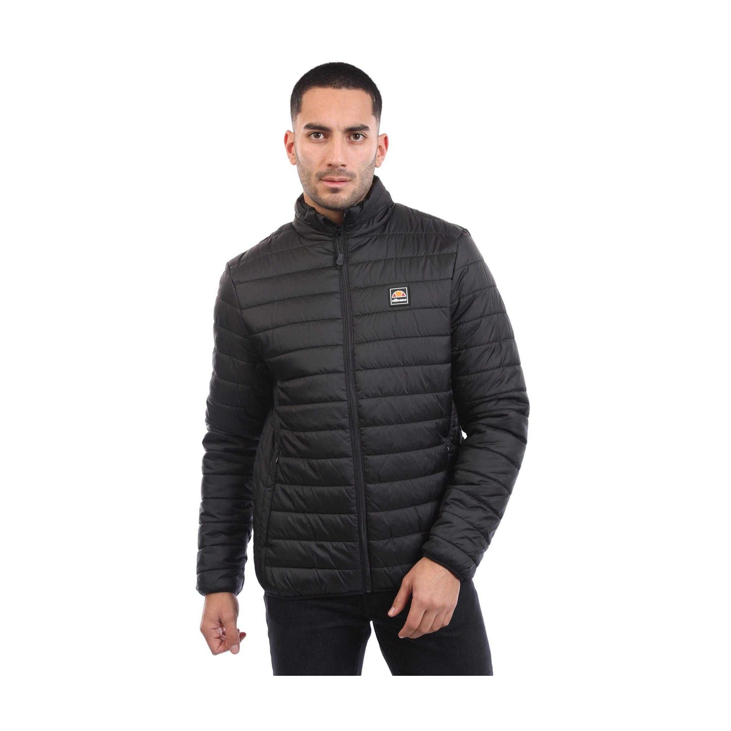 Black - Front - Ellesse Mens Purosangue Puffer Jacket