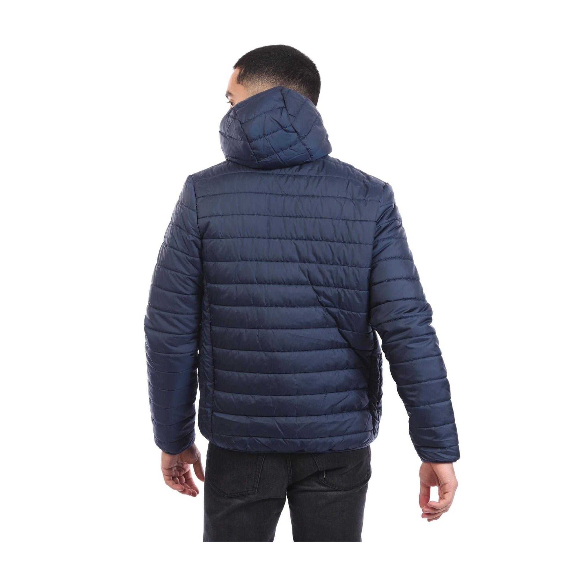Navy - Back - Ellesse Mens Revuelto Puffer Jacket