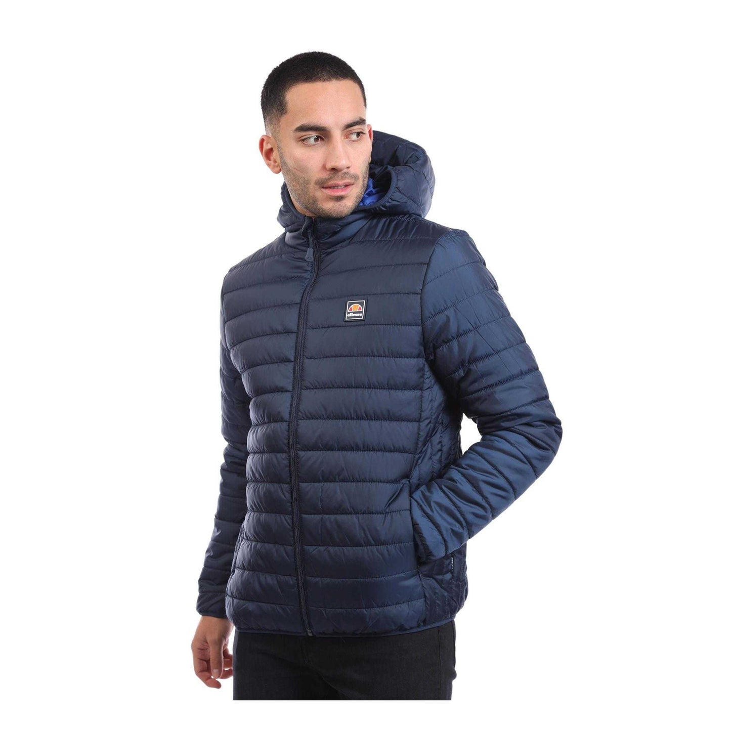 Navy - Front - Ellesse Mens Revuelto Puffer Jacket