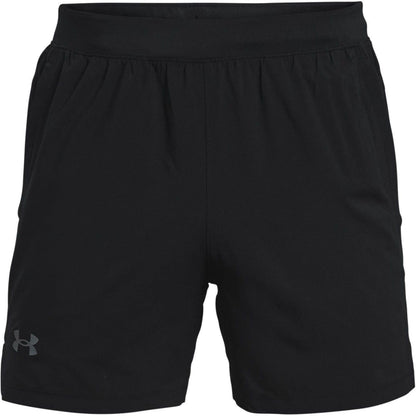 Black-Reflective - Front - Under Armour Mens Launch Shorts