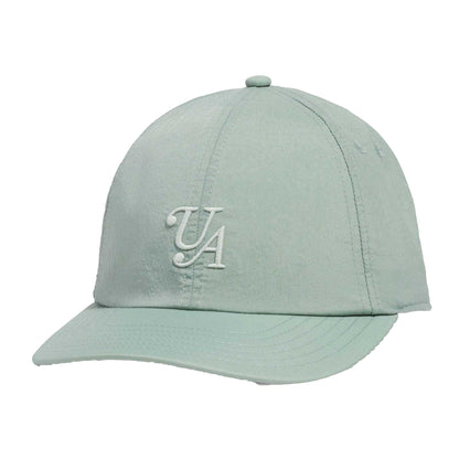 Green - Front - Under Armour Essential Adjustable Nylon Mid Profile Baseball Cap