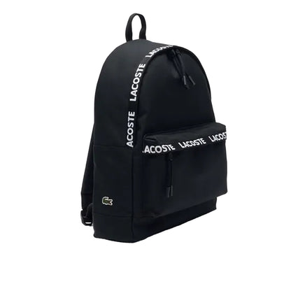 Black - Side - Lacoste Neocroc Backpack