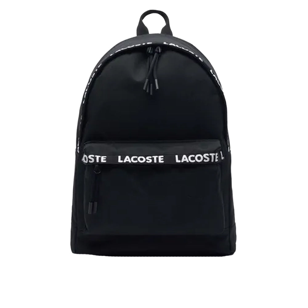 Black - Front - Lacoste Neocroc Backpack