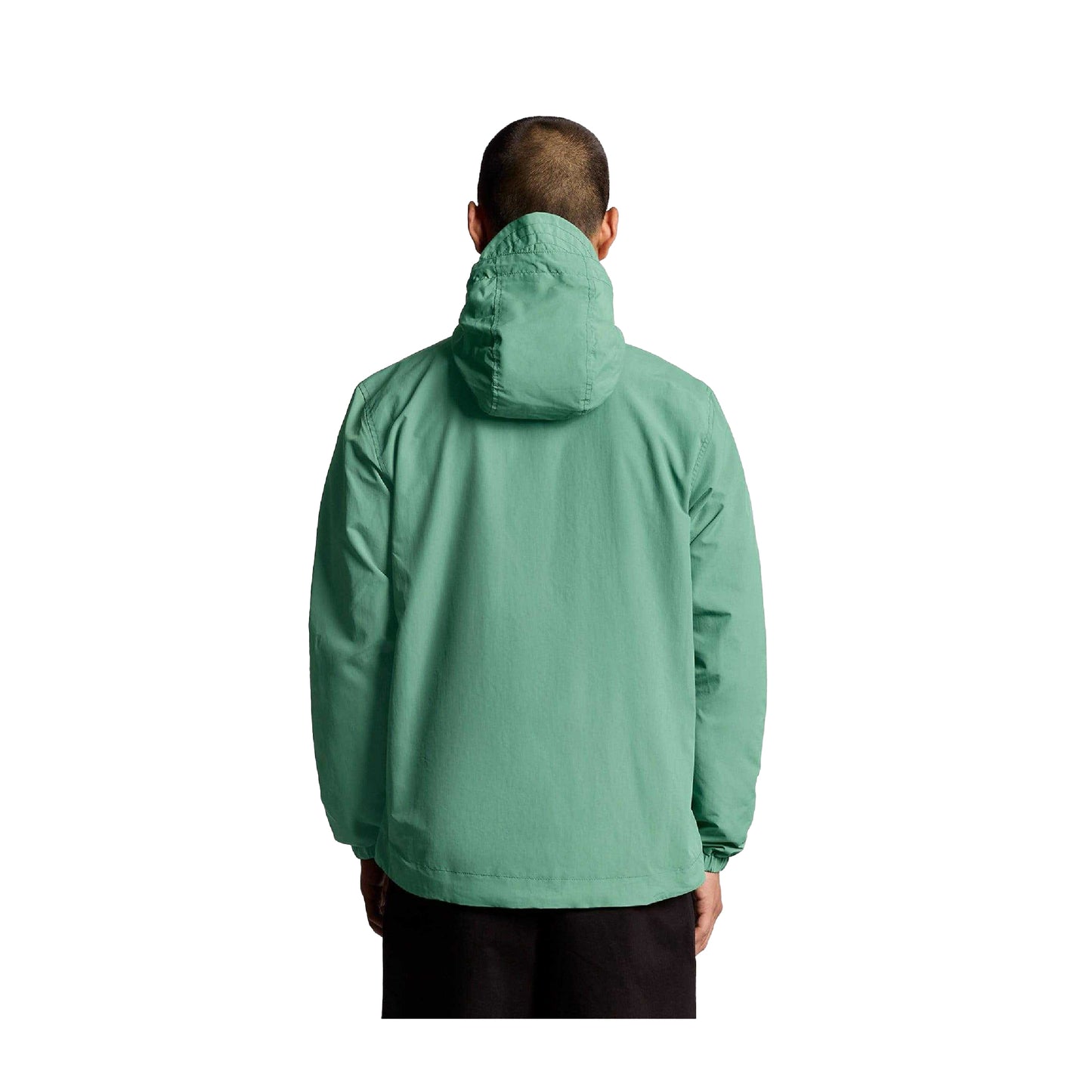 Green - Back - Lyle & Scott Mens Full Zip Hooded Jacket