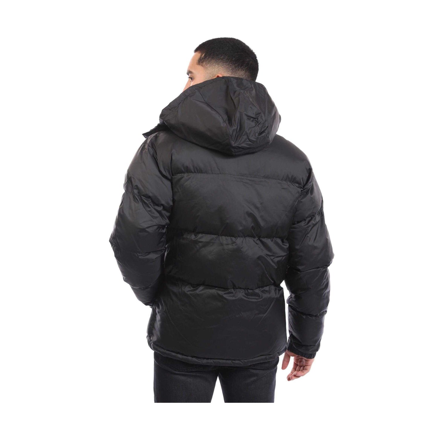 Black - Back - Nautica Mens Roy Puffer Jacket