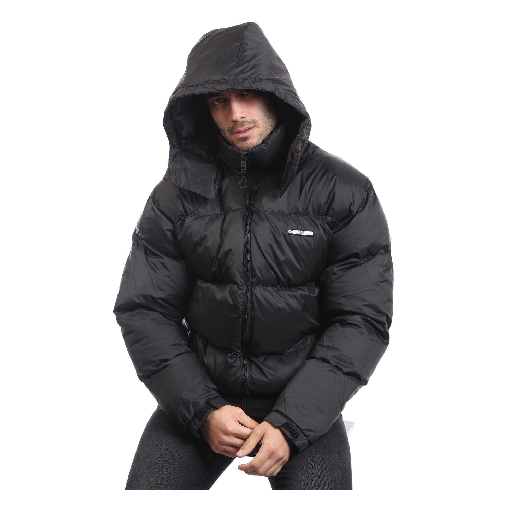 Black - Lifestyle - Nautica Mens Roy Puffer Jacket