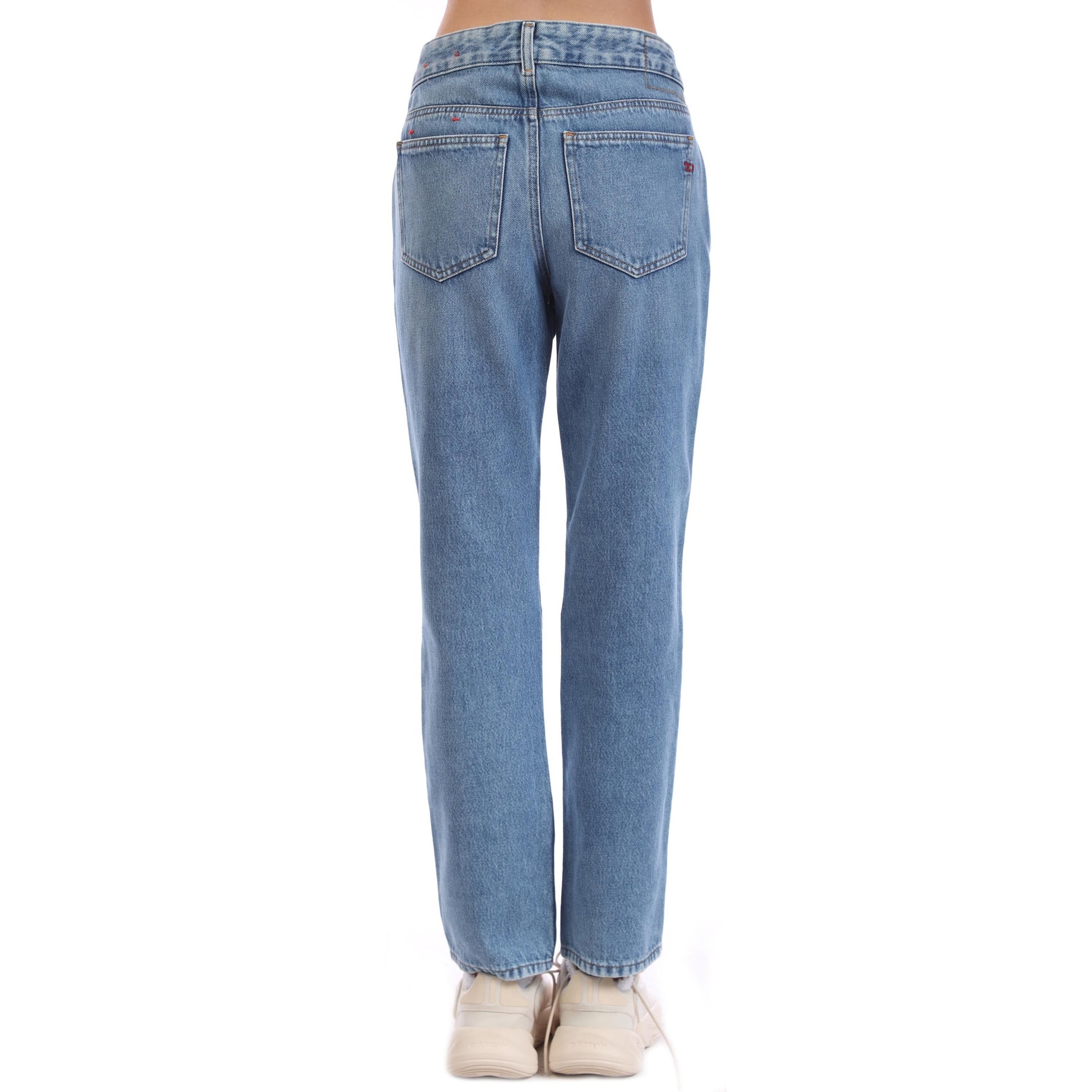 Blue - Lifestyle - Diesel Womens-Ladies 2002 Slim Jeans