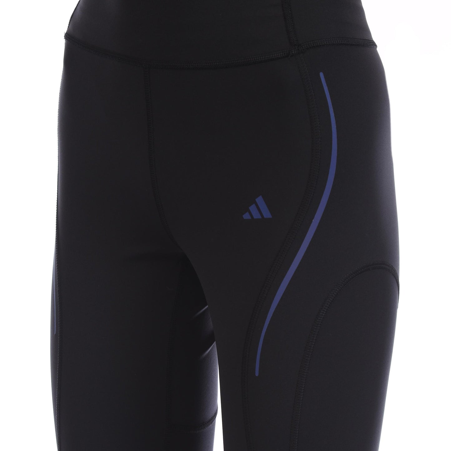 Black - Back - Adidas Womens-Ladies HIIT Luxe Tailored Leggings