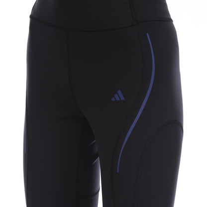 Black - Back - Adidas Womens-Ladies HIIT Luxe Tailored Leggings