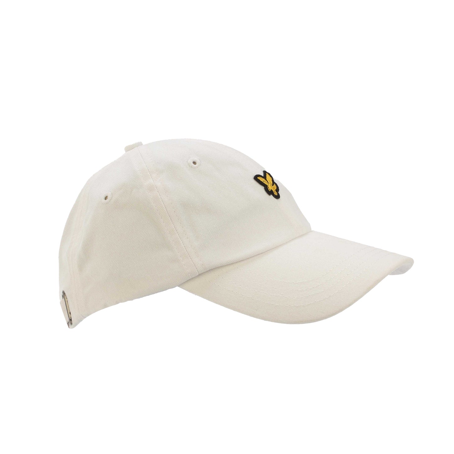 White - Back - Lyle & Scott Embroidered Logo Baseball Cap