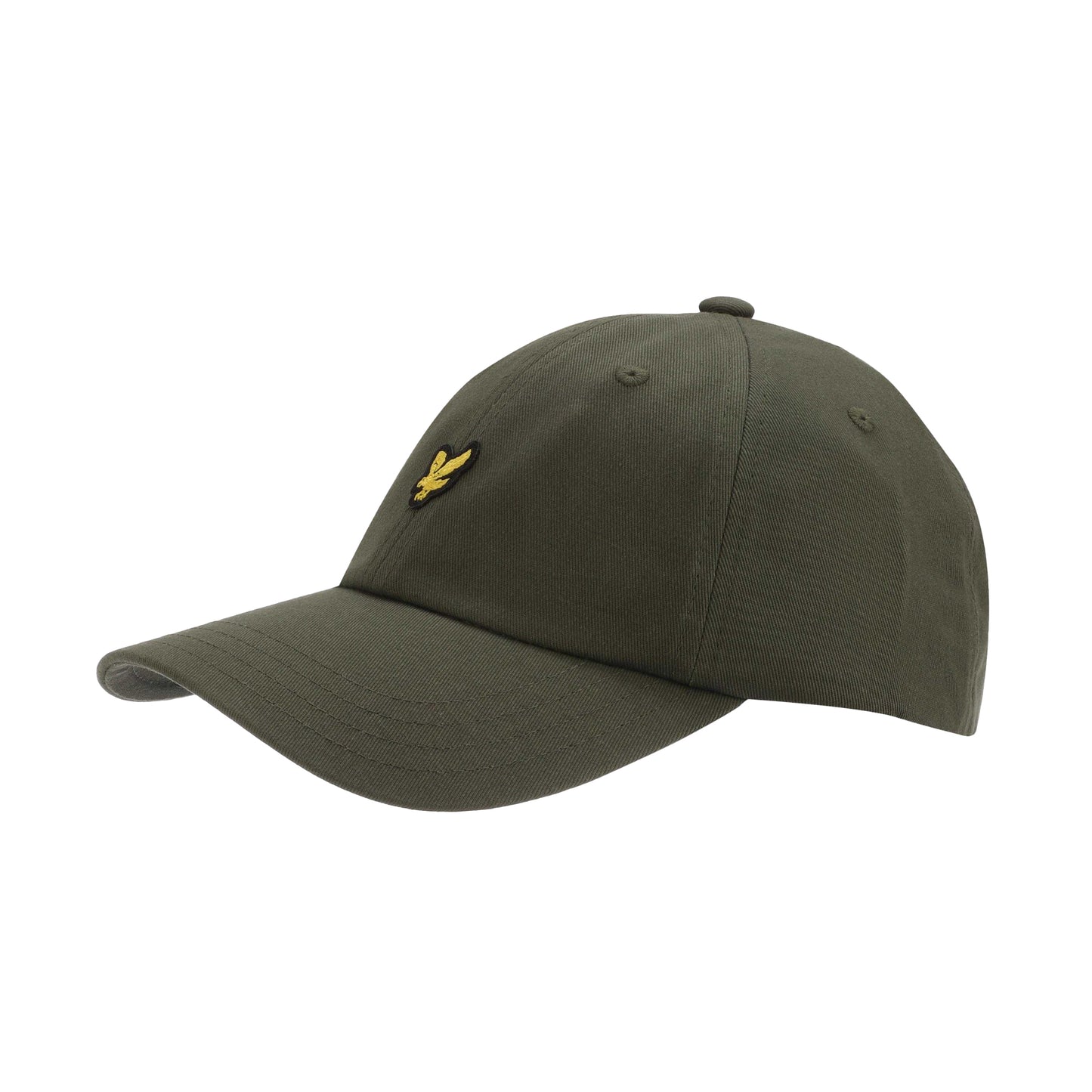 Green - Front - Lyle & Scott Embroidered Logo Baseball Cap