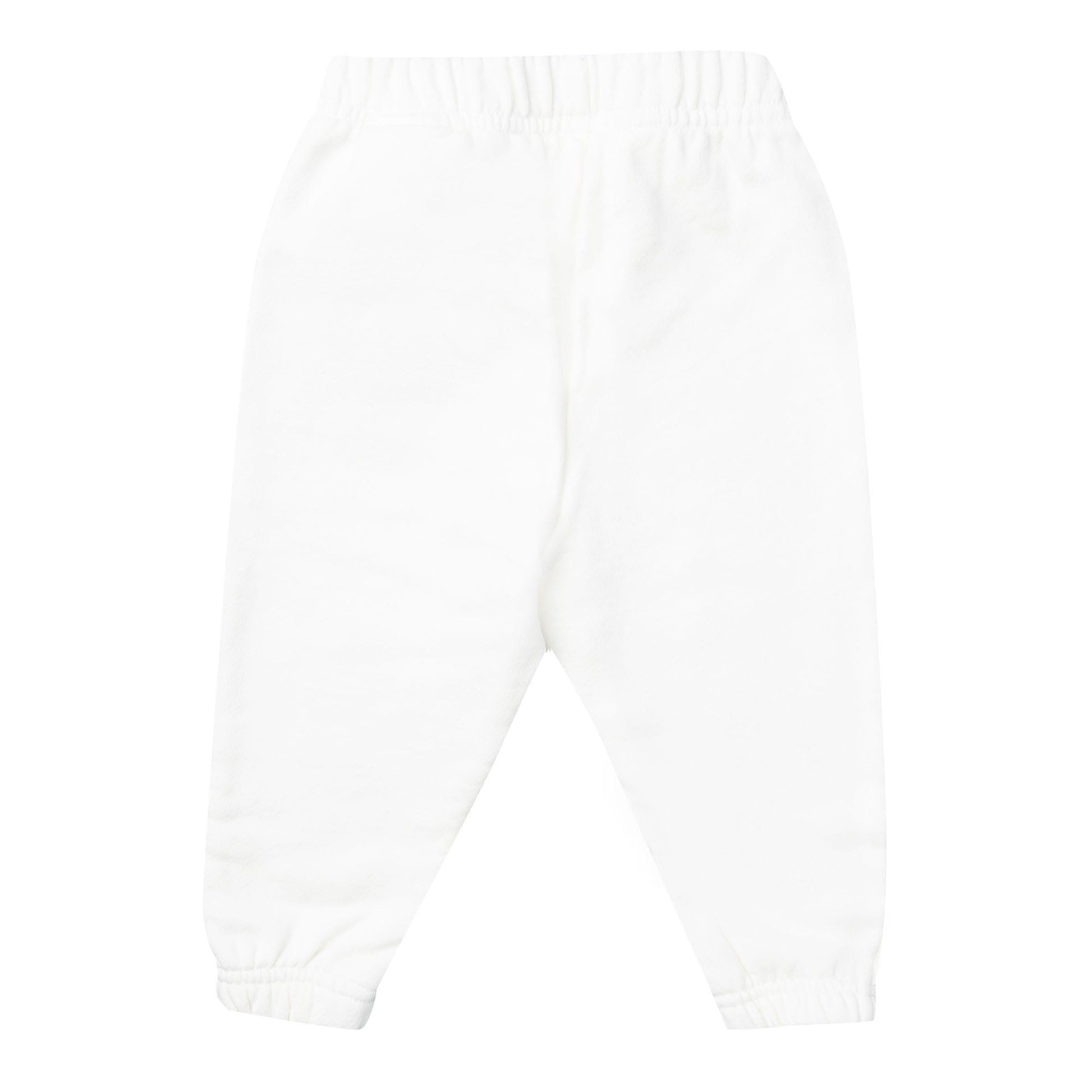 White - Front - Off White Baby Funny Jogging Bottoms