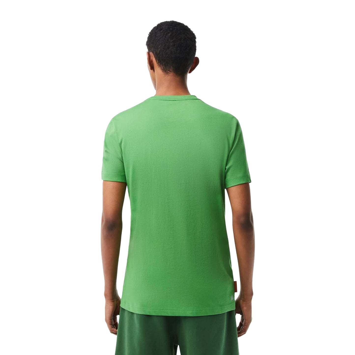 Green - Back - Lacoste Mens Roland Garros Edition Logo T-Shirt