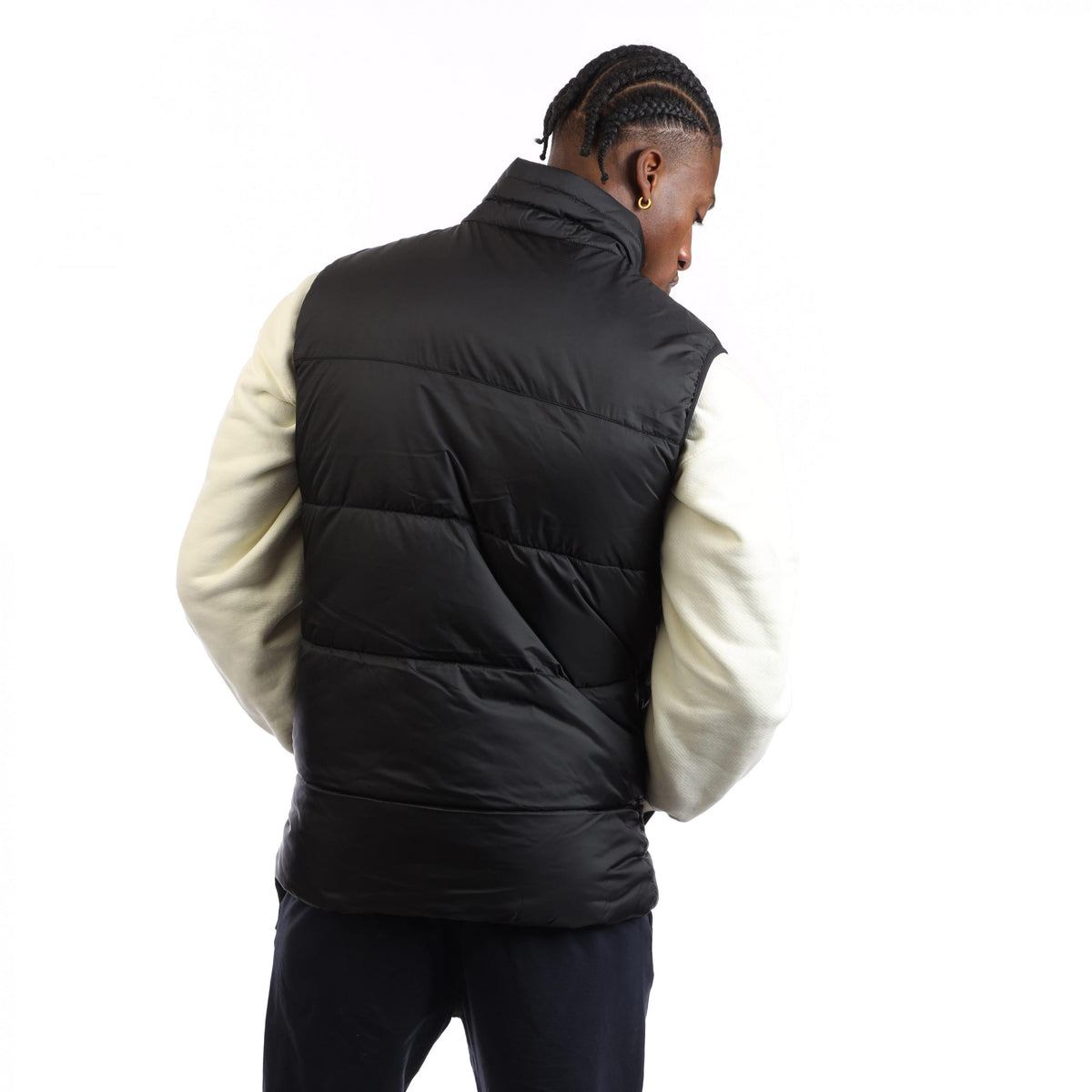 Black - Back - Nautica Mens Spitalfields Gilet