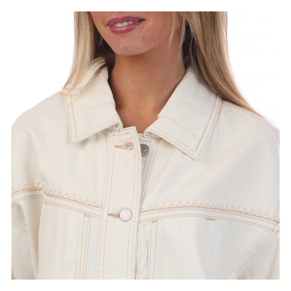 Natural - Side - Boss Womens-Ladies Denim Jackets