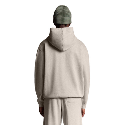 Beige - Back - Lyle & Scott Mens Lounge Full Zip Hoodie