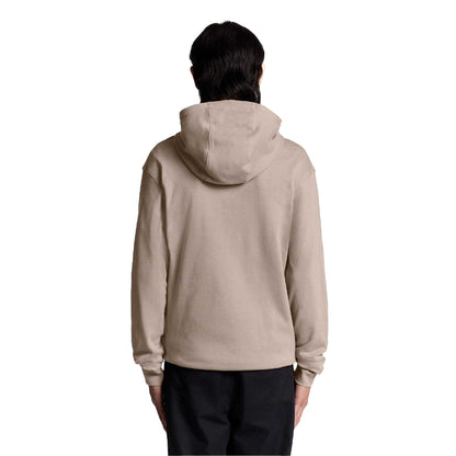 Brown - Back - Lyle & Scott Mens Interlock Hoodie
