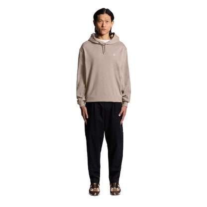 Brown - Lifestyle - Lyle & Scott Mens Interlock Hoodie