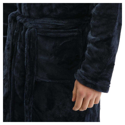 Navy - Lifestyle - Farah Mens Frazier Dressing Gown