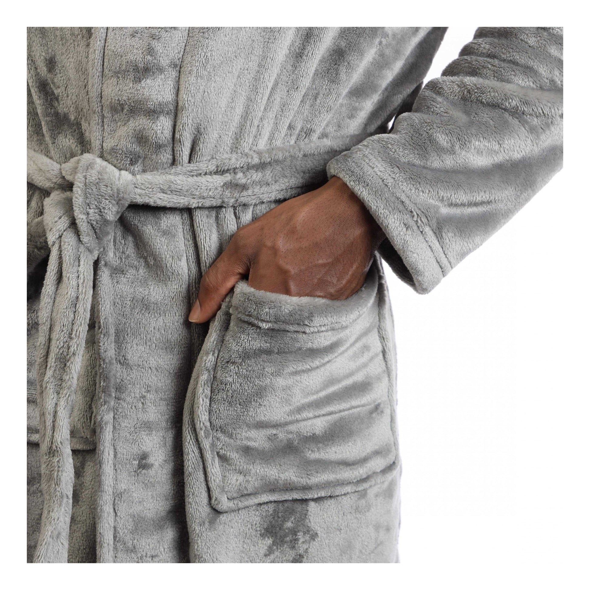 Grey - Lifestyle - Farah Mens Frazier Long-Sleeved Dressing Gown