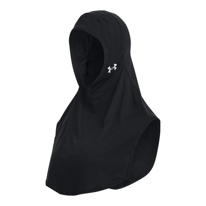 Black - Front - Under Armour Womens-Ladies Extended Sport Hijab