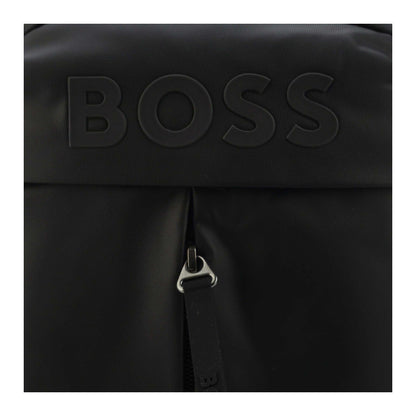 Black - Side - Boss Stormy Crossbody Bag